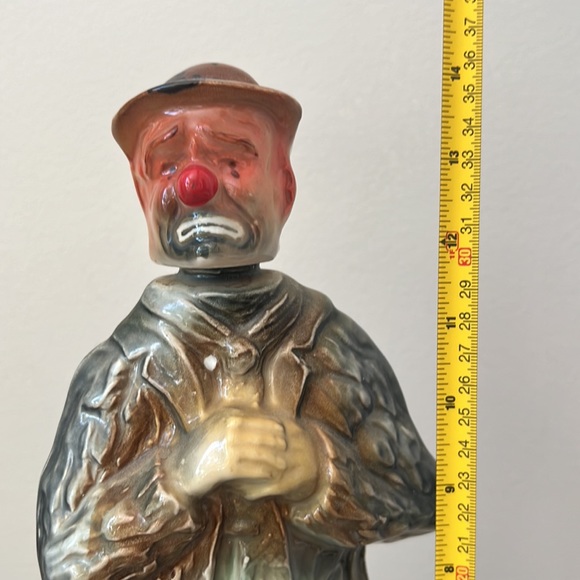 The Original Emmett Kelly Jim empty Beam Decanter Bottle - Picture 10 of 11